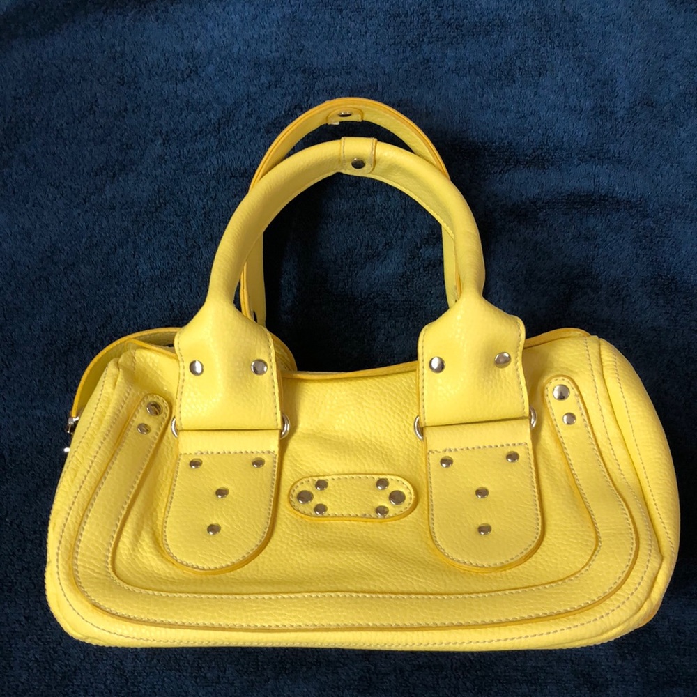 Yellow Designer Handbag